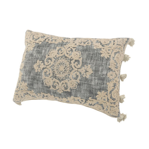 Bungalow Rose Floral Cotton Pillow Cover Wayfair